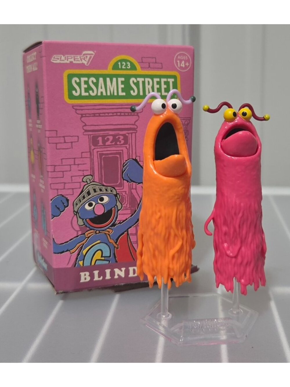 Super7 Sesame Street Blind Box Wave 2 Yip Yip Martians Figure Set OPEN BOX